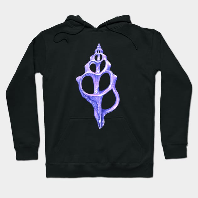 Sea Shard Hoodie by LauraOConnor